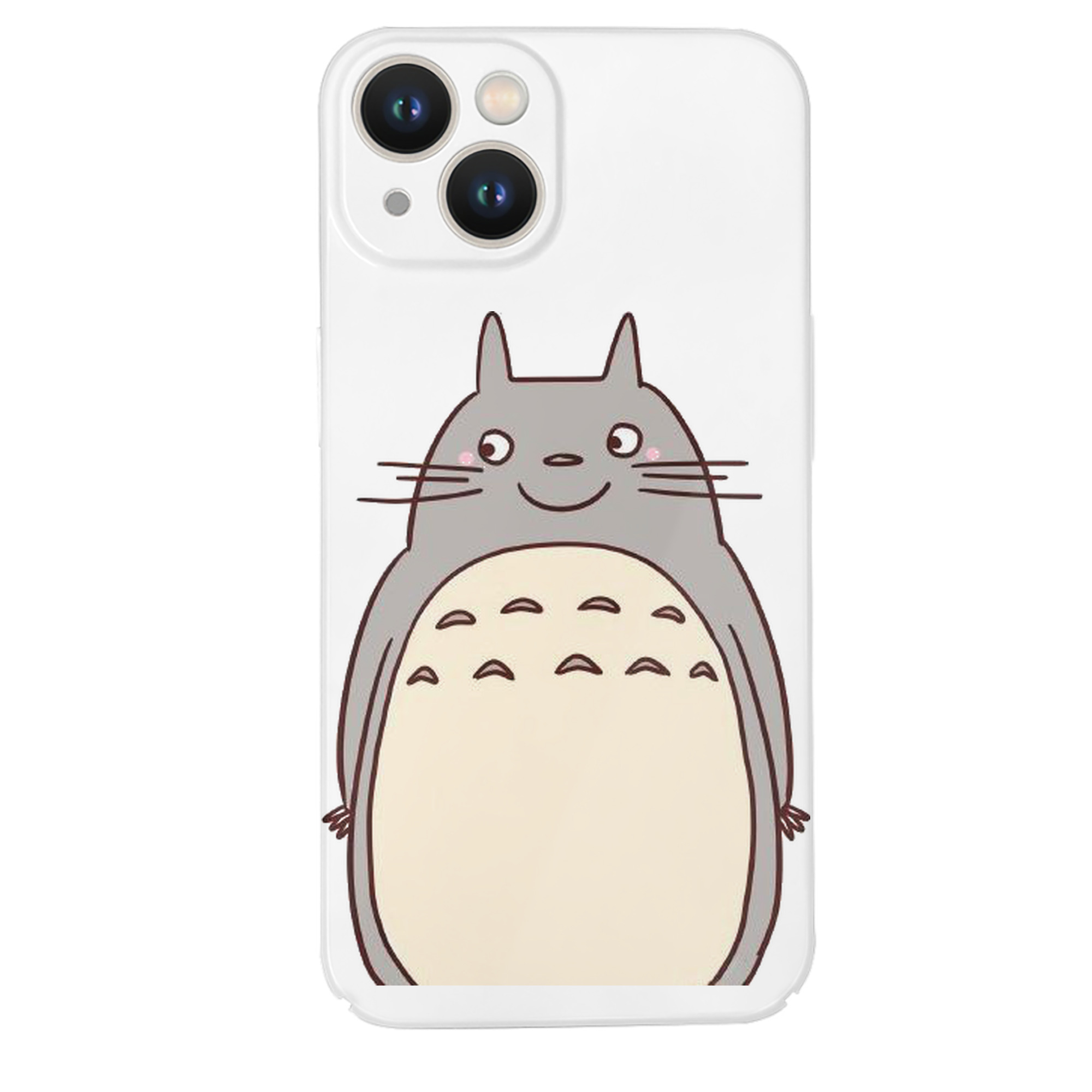 （画像用） となりのトトロ 草壁メイ 草壁サツキ My Neighbor Totoro Satsuki Kusakabe Mei Kusakabe 【iPhone 14シリーズ対応】ハードケース